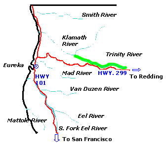 Trintiy River Map